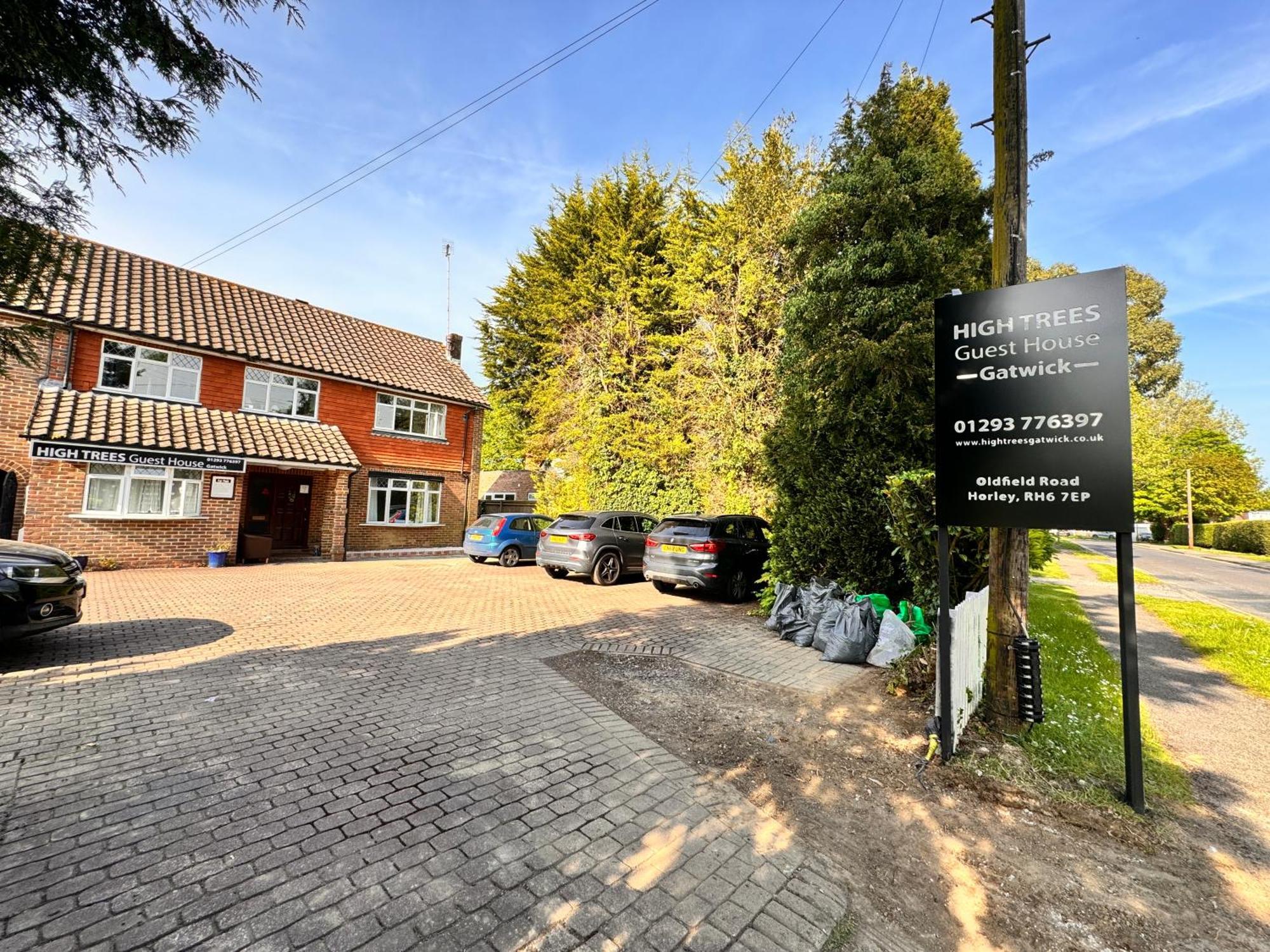 High Trees Guest House Gatwick Horley Eksteriør billede